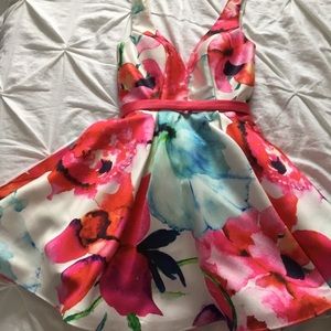 Abby Paris floral dress